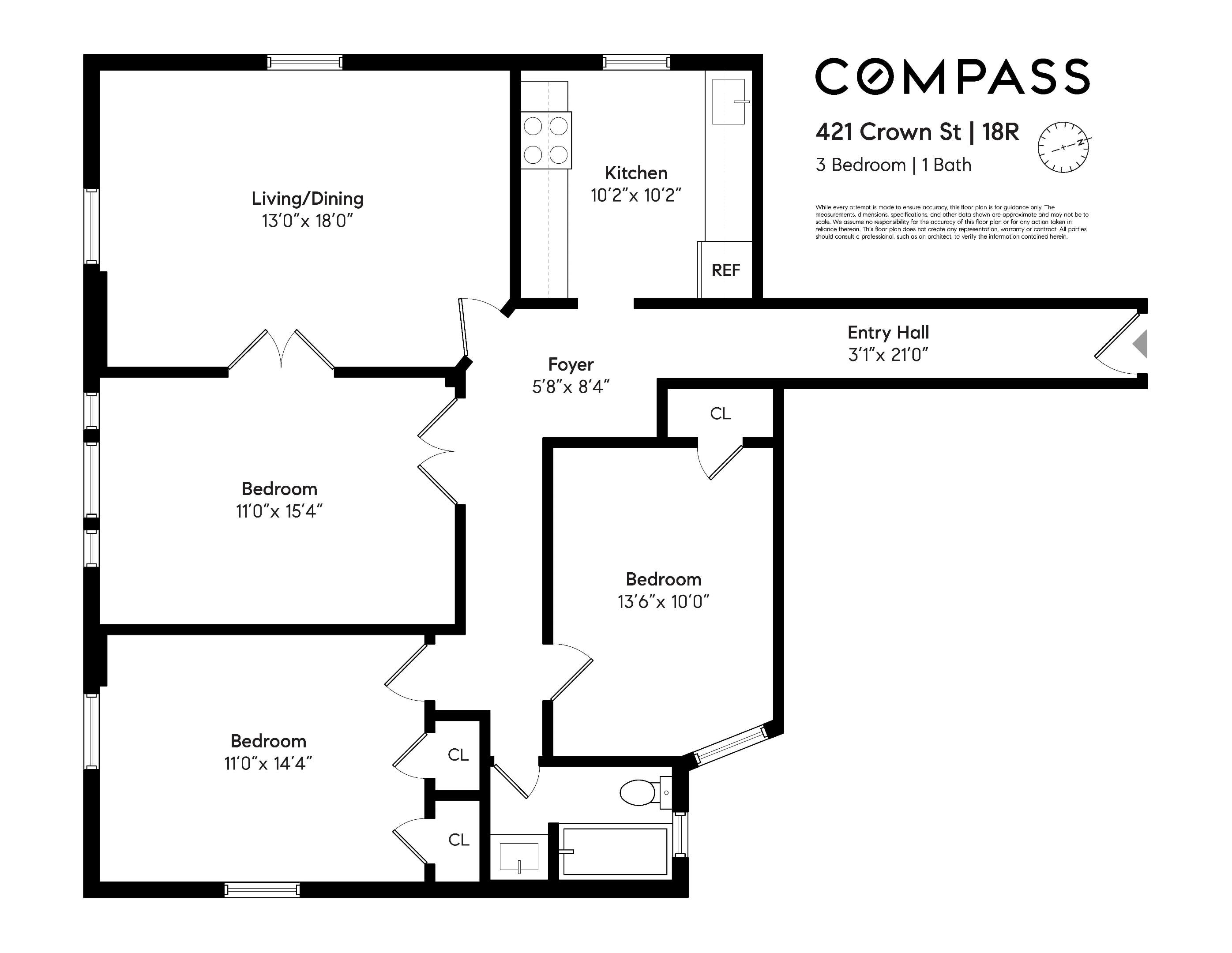 #2 photo, 421 Crown Street, Crown Heights , NY 11225