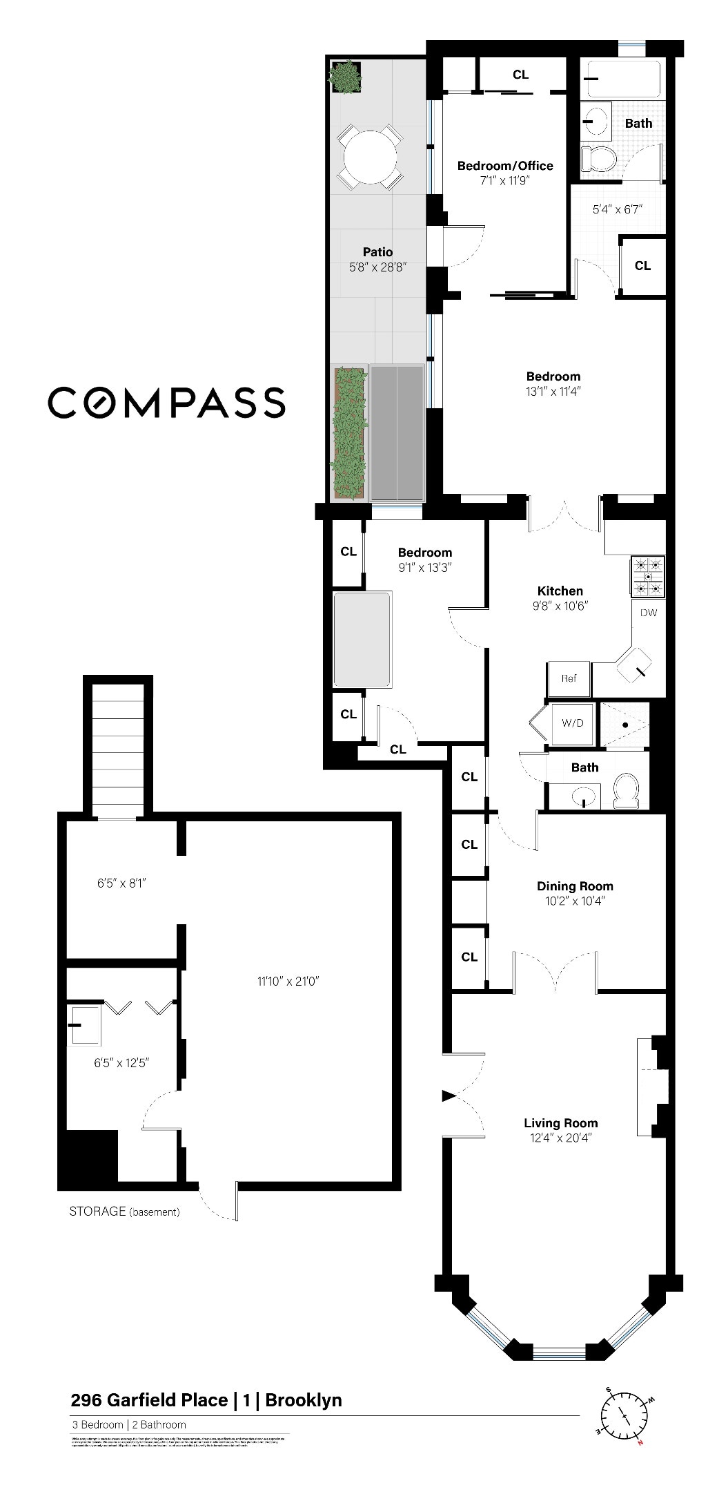 #2 photo, 296 Garfield Place, Park Slope , NY 11215