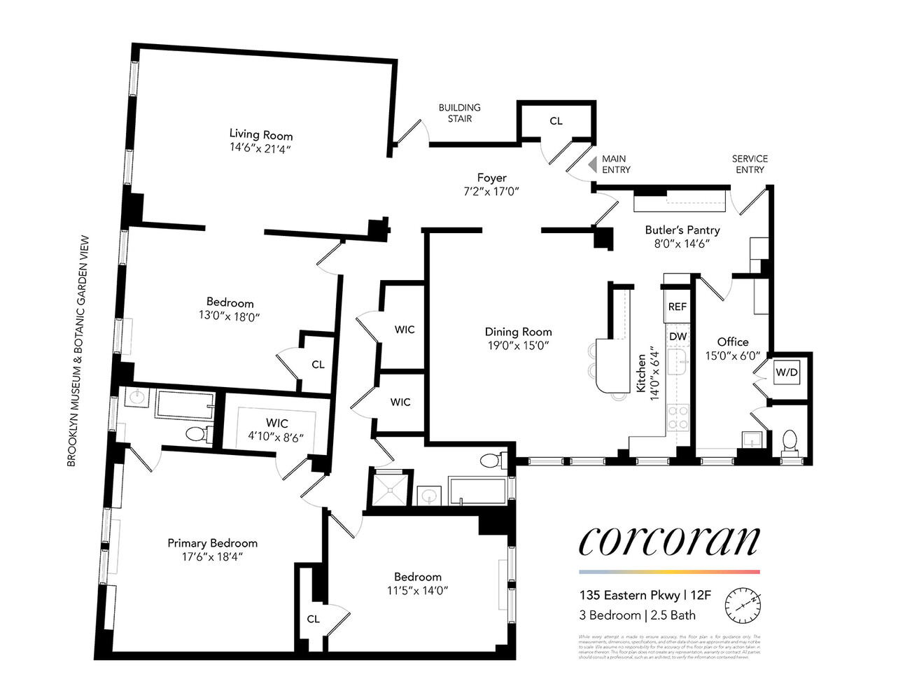 #2 photo, 135 EASTERN Parkway, Prospect Heights , NY 11238