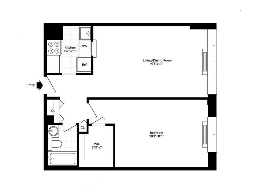 #2 photo, 414 W 54TH Street, Hells Kitchen , NY 10019