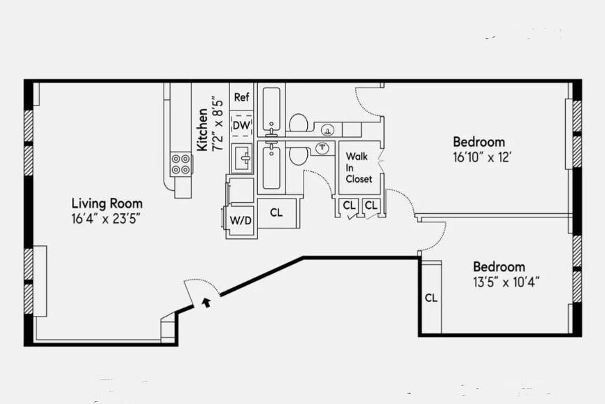 #2 photo, 414 W 54TH Street, Hells Kitchen , NY 10019