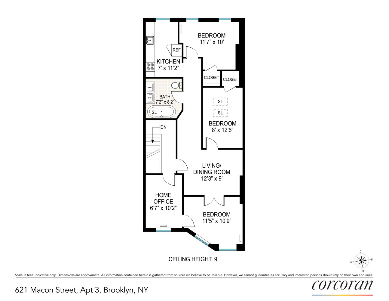 #2 photo, 621 MACON Street, Stuyvesant Heights , NY 11233