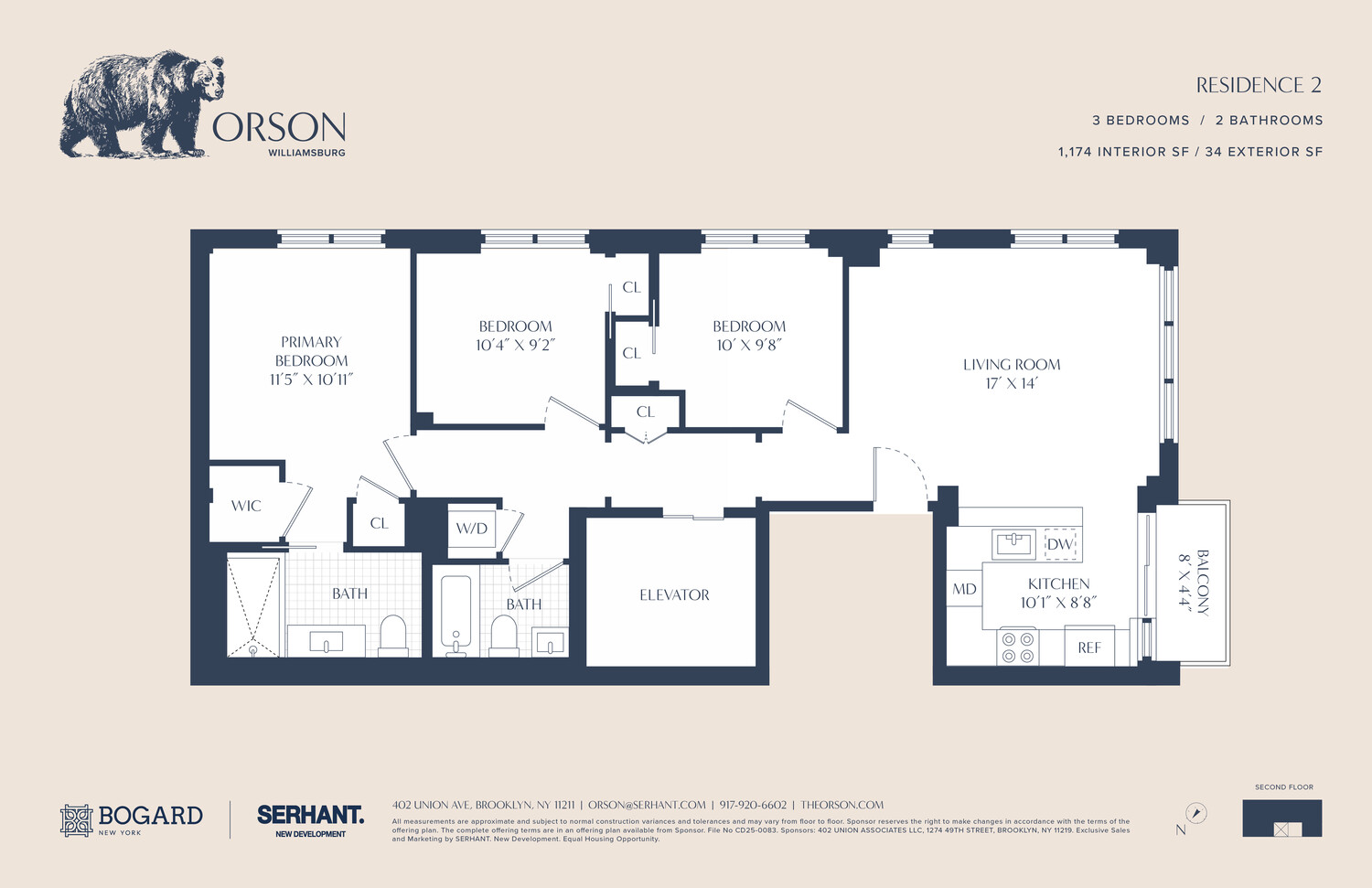 #2 photo, 402 UNION Avenue, Williamsburg,North , NY 11211