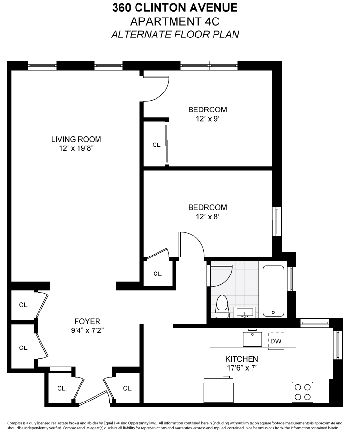 #3 photo, 360 Clinton Avenue, Clinton Hill , NY 11238