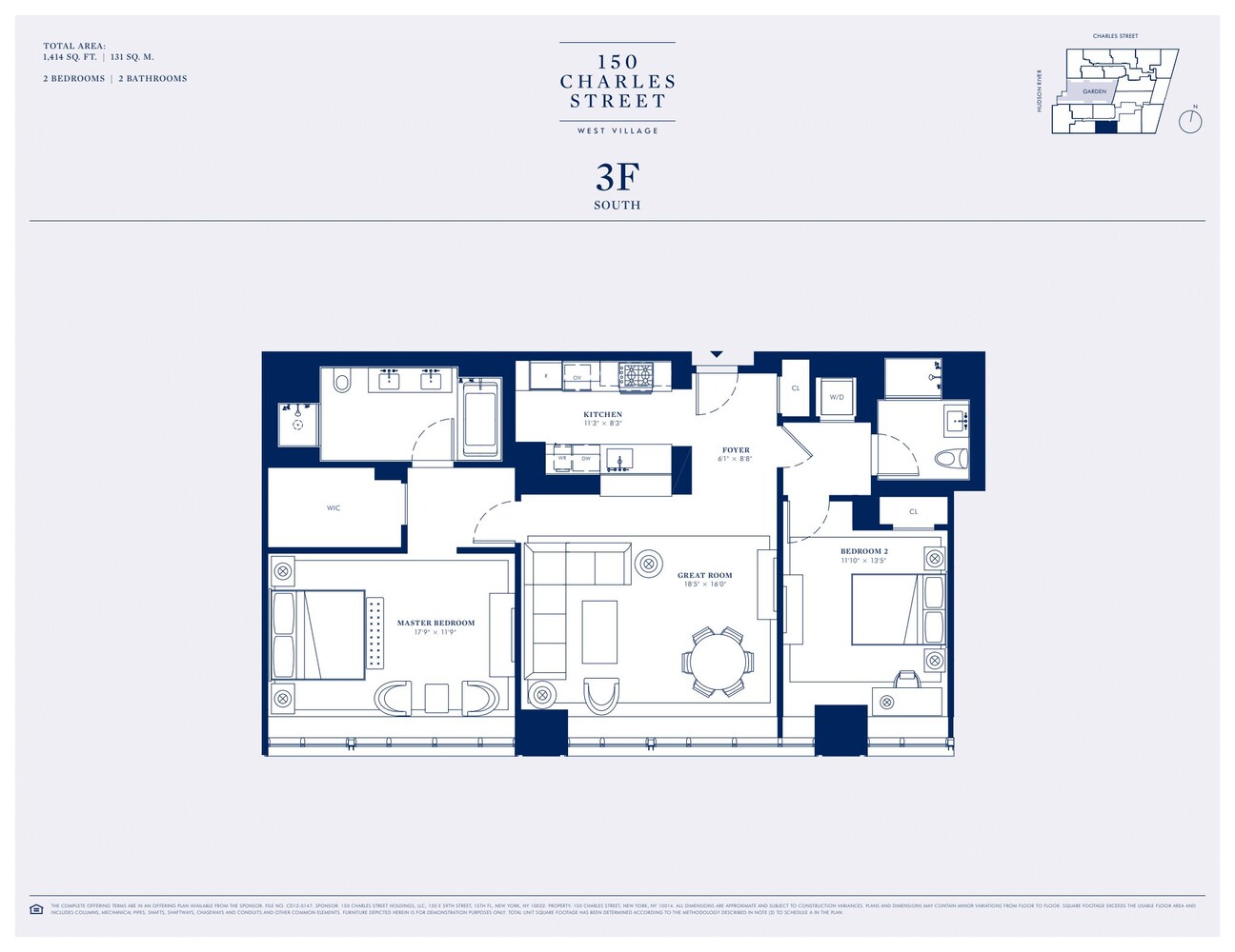 #2 photo, 150 CHARLES Street, West Village , NY 10014