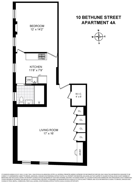 #2 photo, 10 BETHUNE Street, West Village , NY 10014