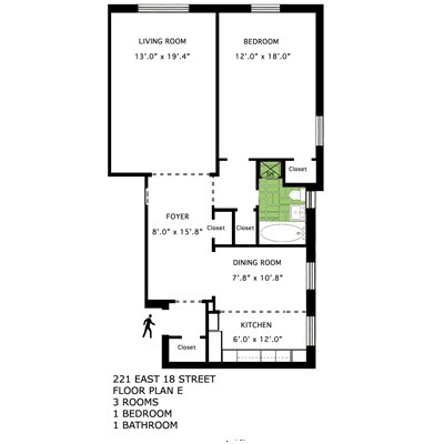 #2 photo, 221 E 18TH Street, Prospect Park South , NY 11226