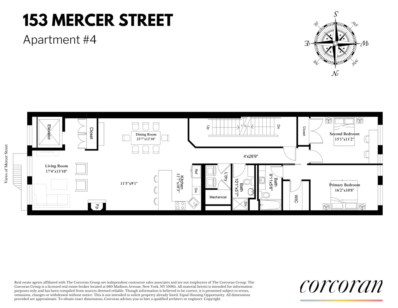 #2 photo, 153 MERCER Street, SoHo , NY 10012