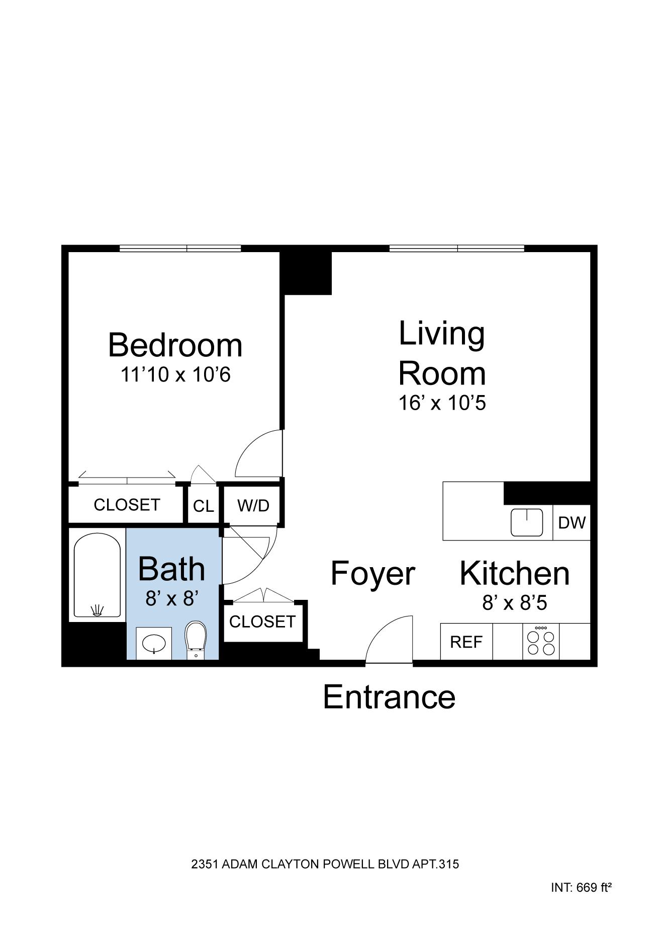 #3 photo, 2351 Adam Clayton Powell Jr Boulevard, West Harlem , NY 10030