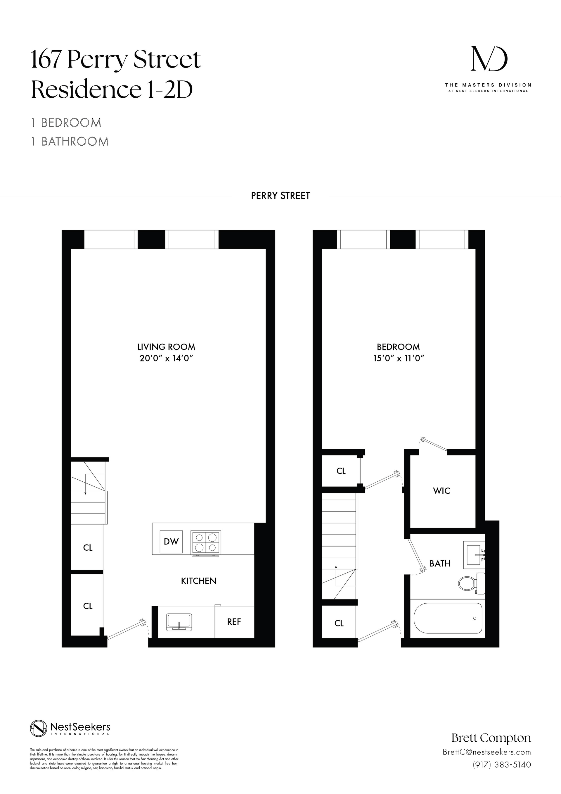 #2 photo, 167 Perry Street, West Village , NY 10014