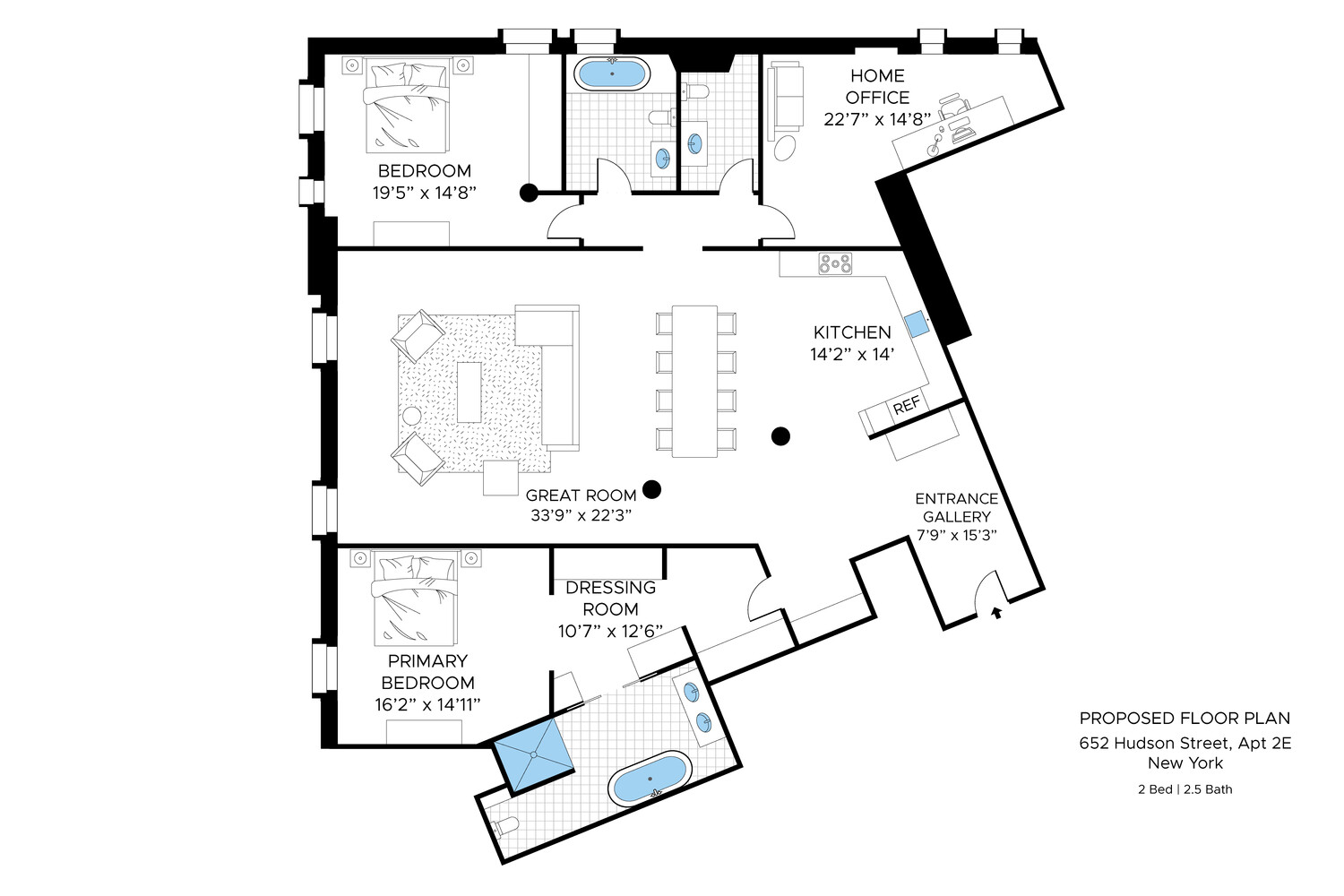 #3 photo, 652 HUDSON Street, ম্যানহাটন West Village , NY 10014