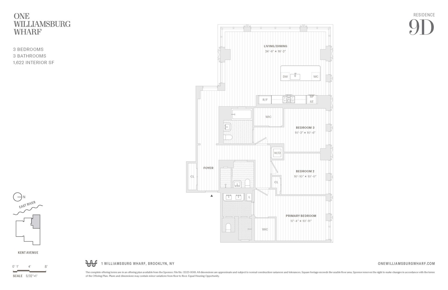 #2 photo, 480 KENT Avenue, הברונקס Williamsburg , NY 11249