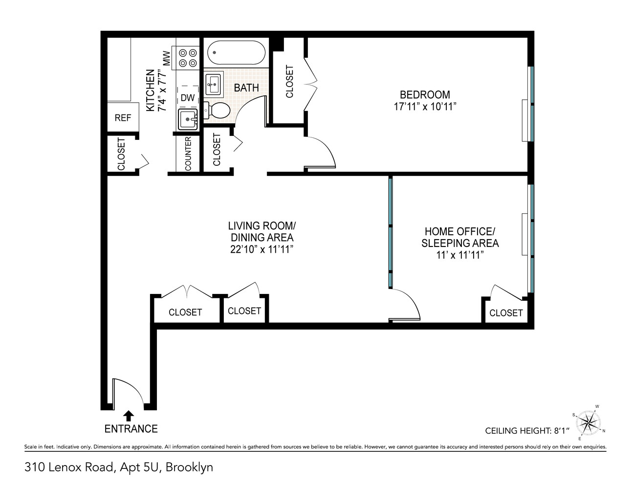 #2 photo, 310 LENOX Road, ব্রুকলিন Flatbush , NY 11226