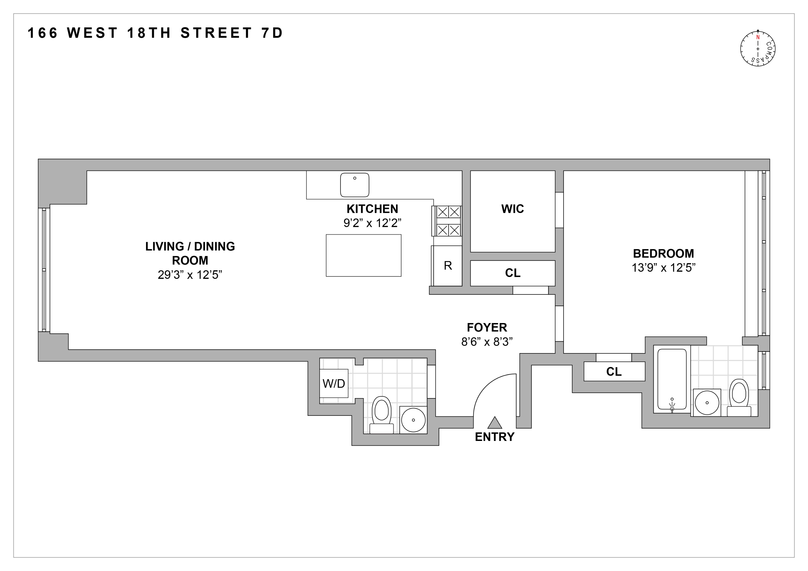 #2 photo, 166 W 18th Street, מנהטן Chelsea , NY 10011