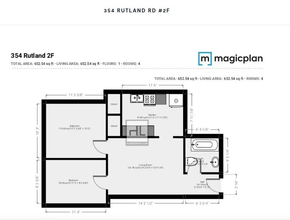 #10 photo, 354 RUTLND RD., הברונקס Prospect Lefferts Gardens , NY 11225