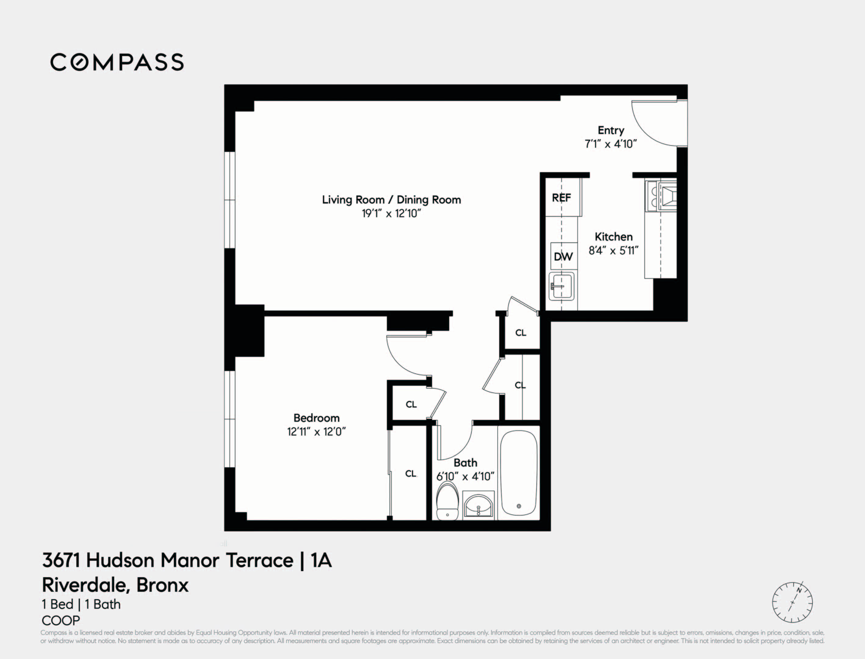 #2 photo, 3671 Hudson Manor Terrace, Бронкс ‖ Riverdale , NY 10463