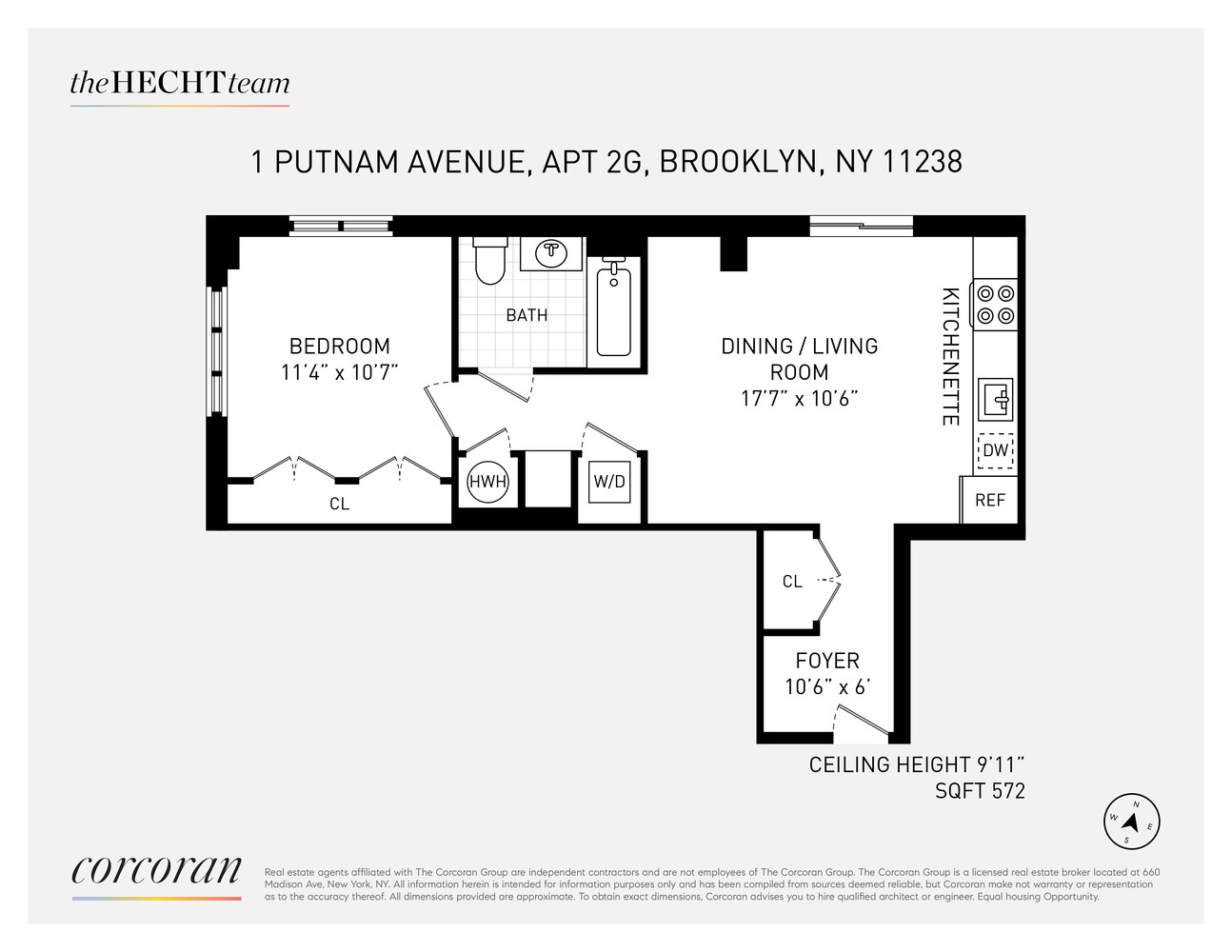 #2 photo, 1 PUTNAM Avenue, ब्रुकलीन Clinton Hill , NY 11238