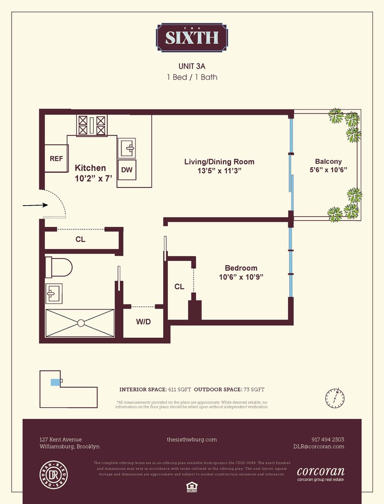 #2 photo, 127 KENT Avenue, Williamsburg , NY 11249