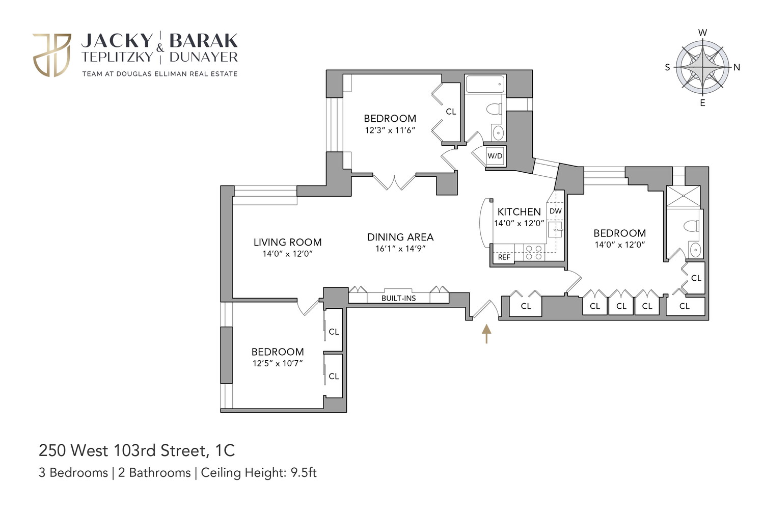 #2 photo, 250 W 103RD Street, Манхэттен ‖ Upper West Side , NY 10025