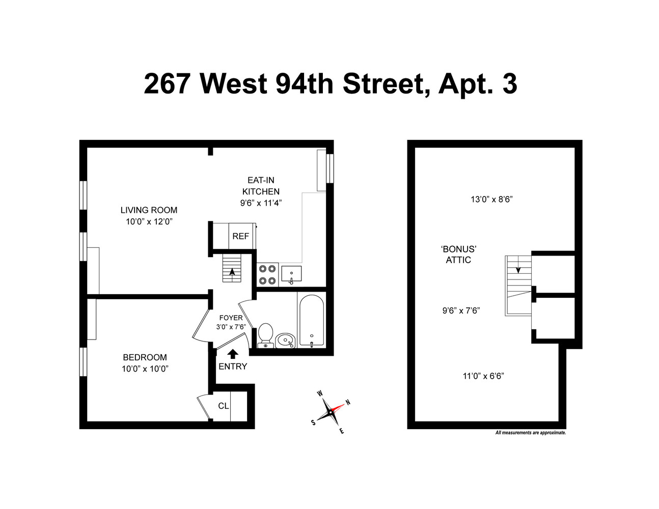 #2 photo, 267 W 94TH Street, 맨해튼 Upper West Side , NY 10025
