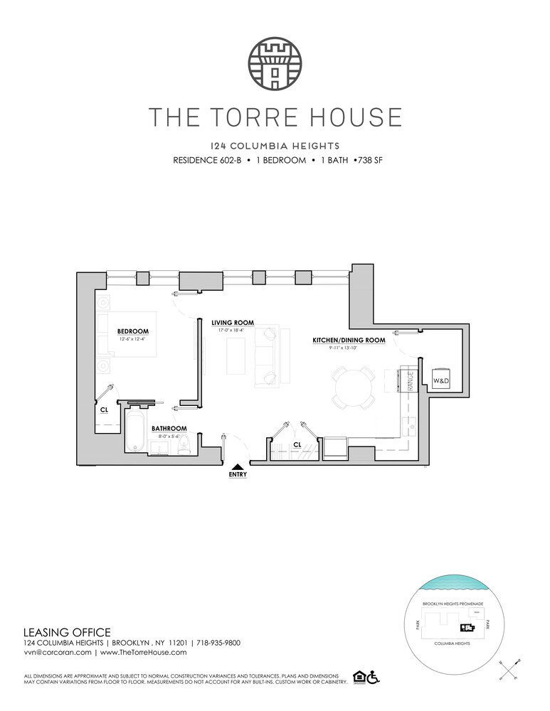 #2 photo, 128 COLUMBIA Heights, Brooklyn Heights , NY 11201