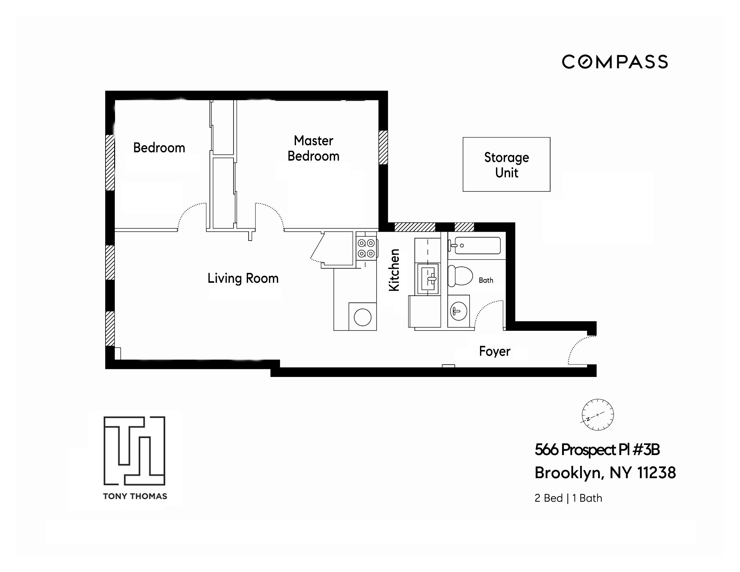 #2 photo, 566 Prospect Place, Crown Heights , NY 11238