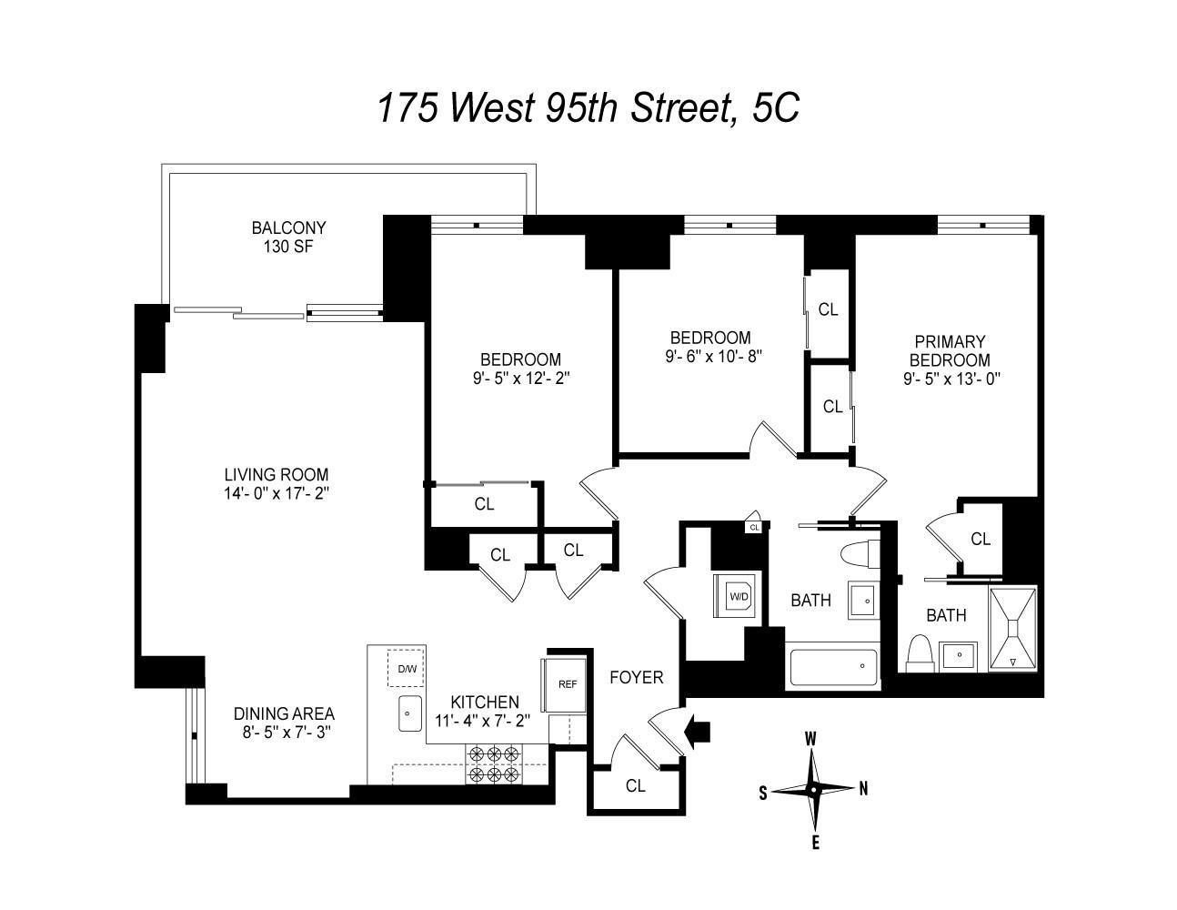 #2 photo, 175 W 95TH Street, मैनहटन Upper West Side , NY 10025