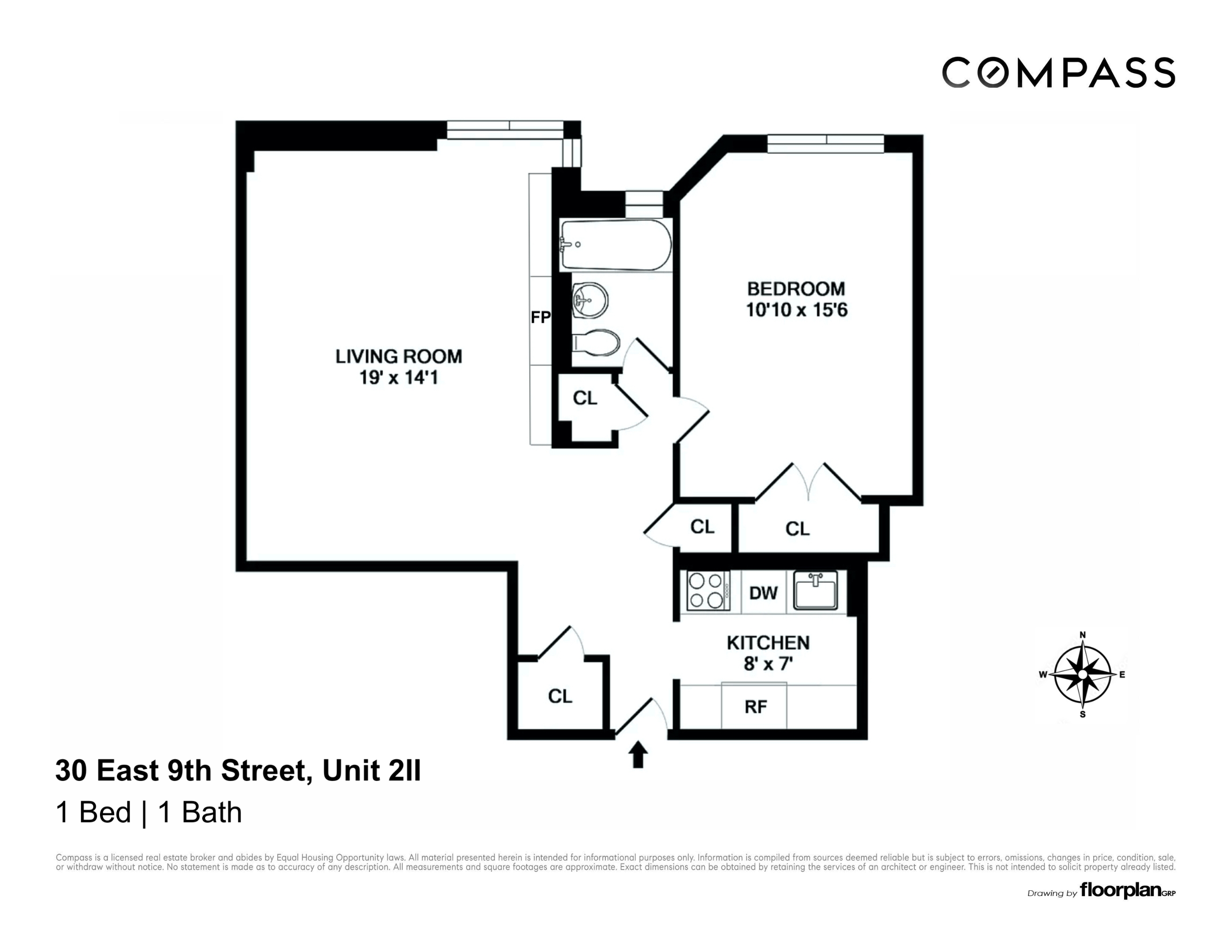 #2 photo, 30 E 9th Street, Greenwich Village , NY 10003