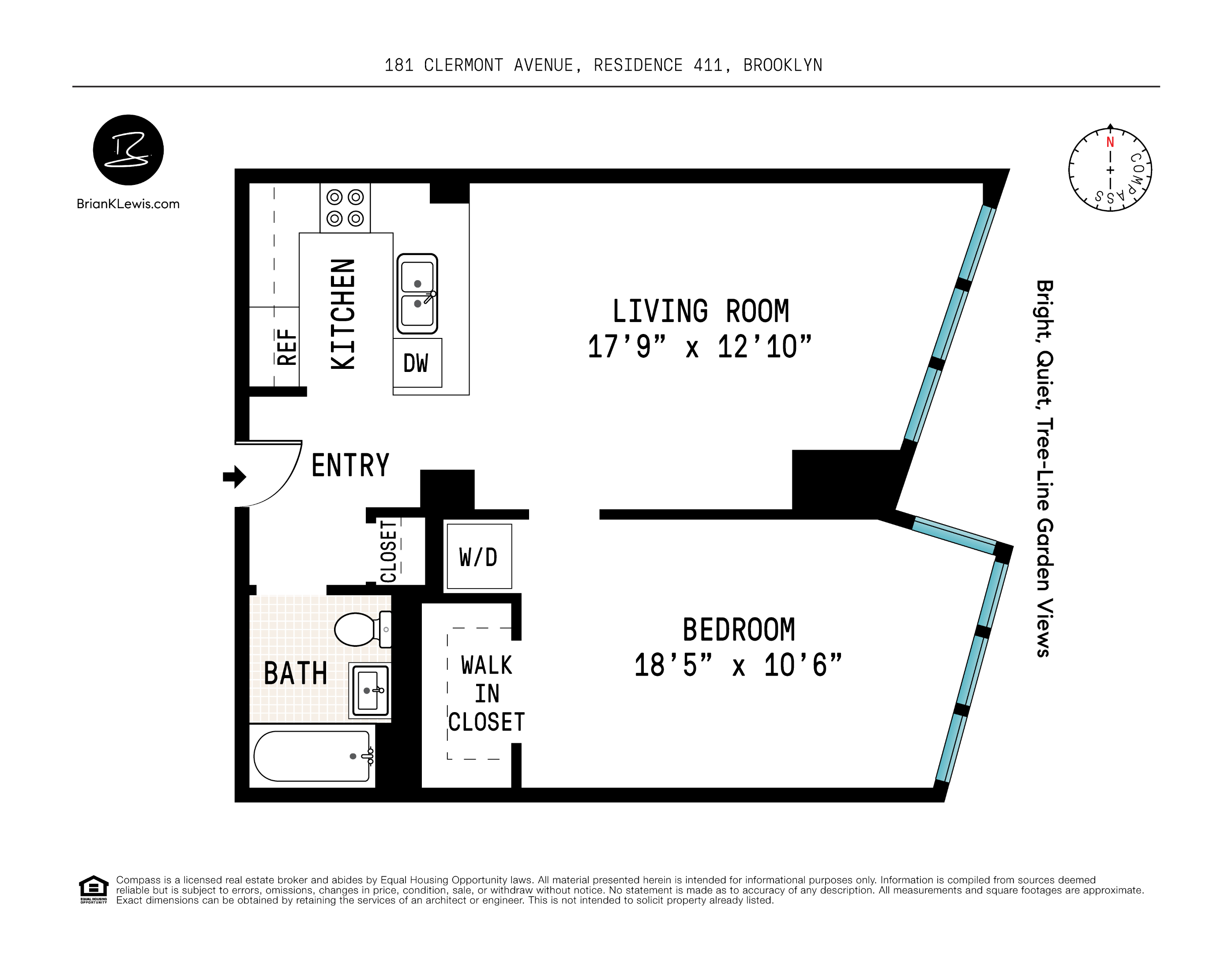 #2 photo, 181 Clermont Avenue, 格林堡 Fort Greene , NY 11205