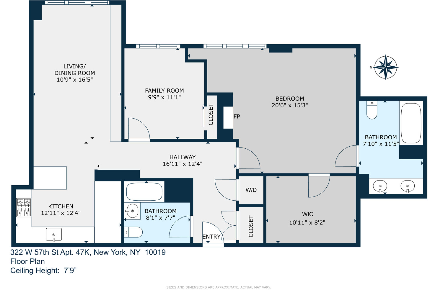 #2 photo, 322 W 57TH Street, Hell's Kitchen , NY 10019