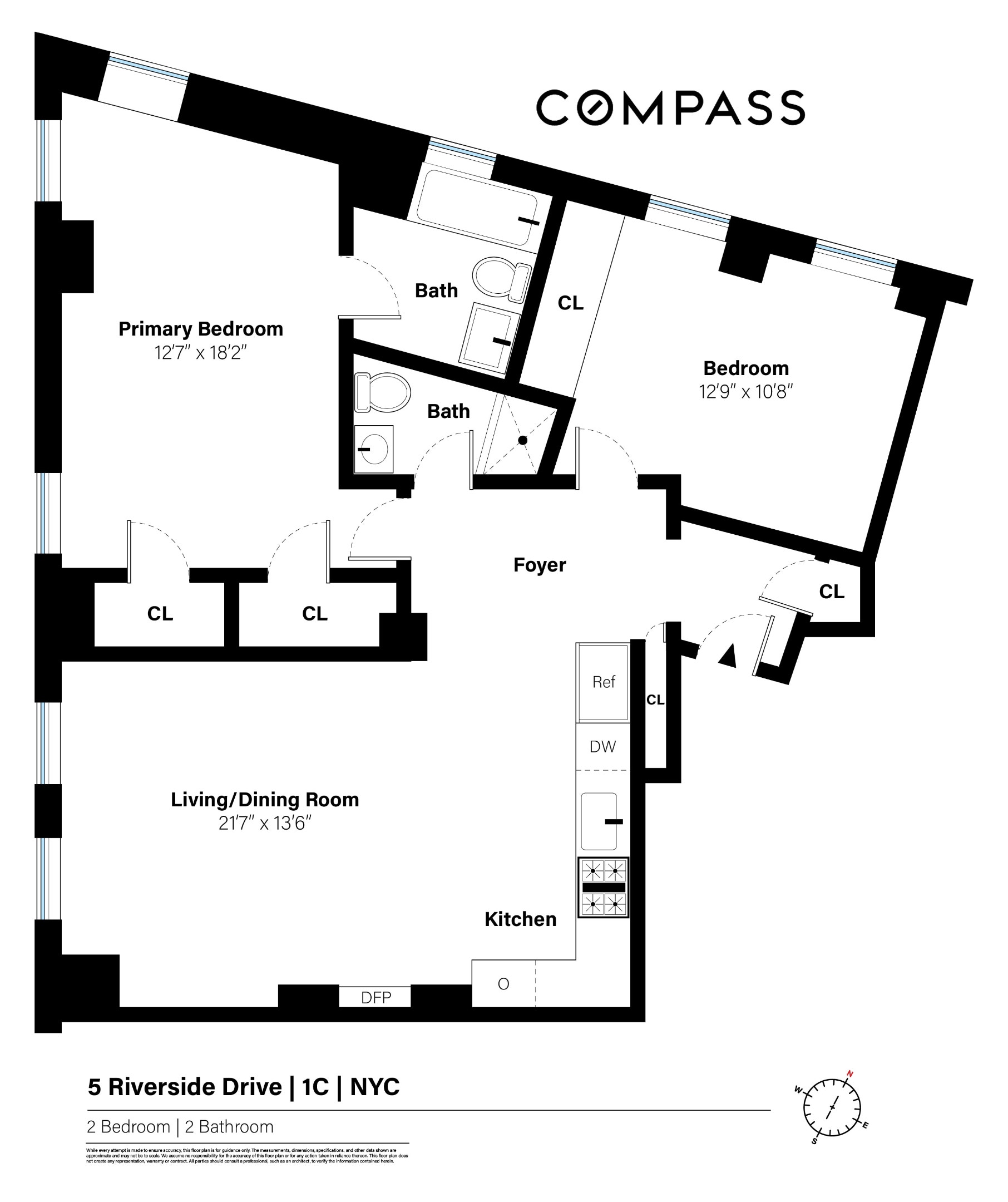 #2 photo, 5 Riverside Drive, Upper West Side , NY 10023