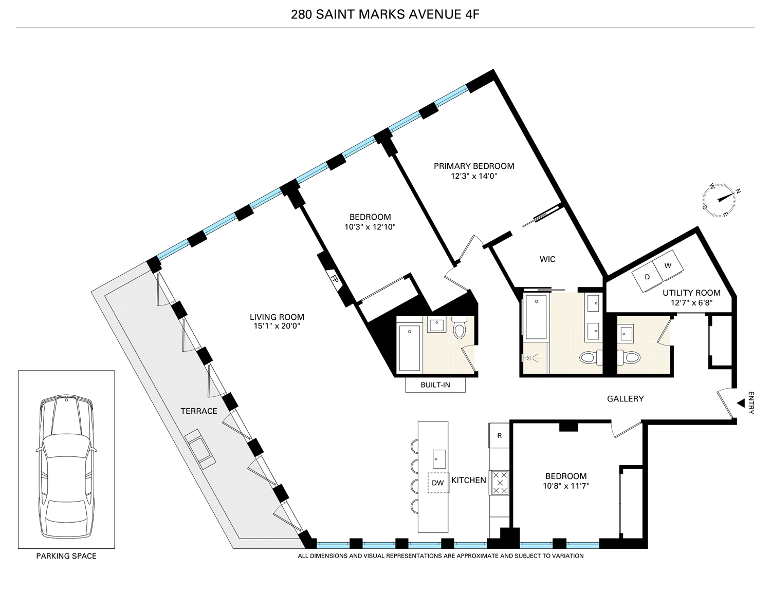 #2 photo, 280 St Marks Avenue, 布鲁克林 Prospect Heights , NY 11238