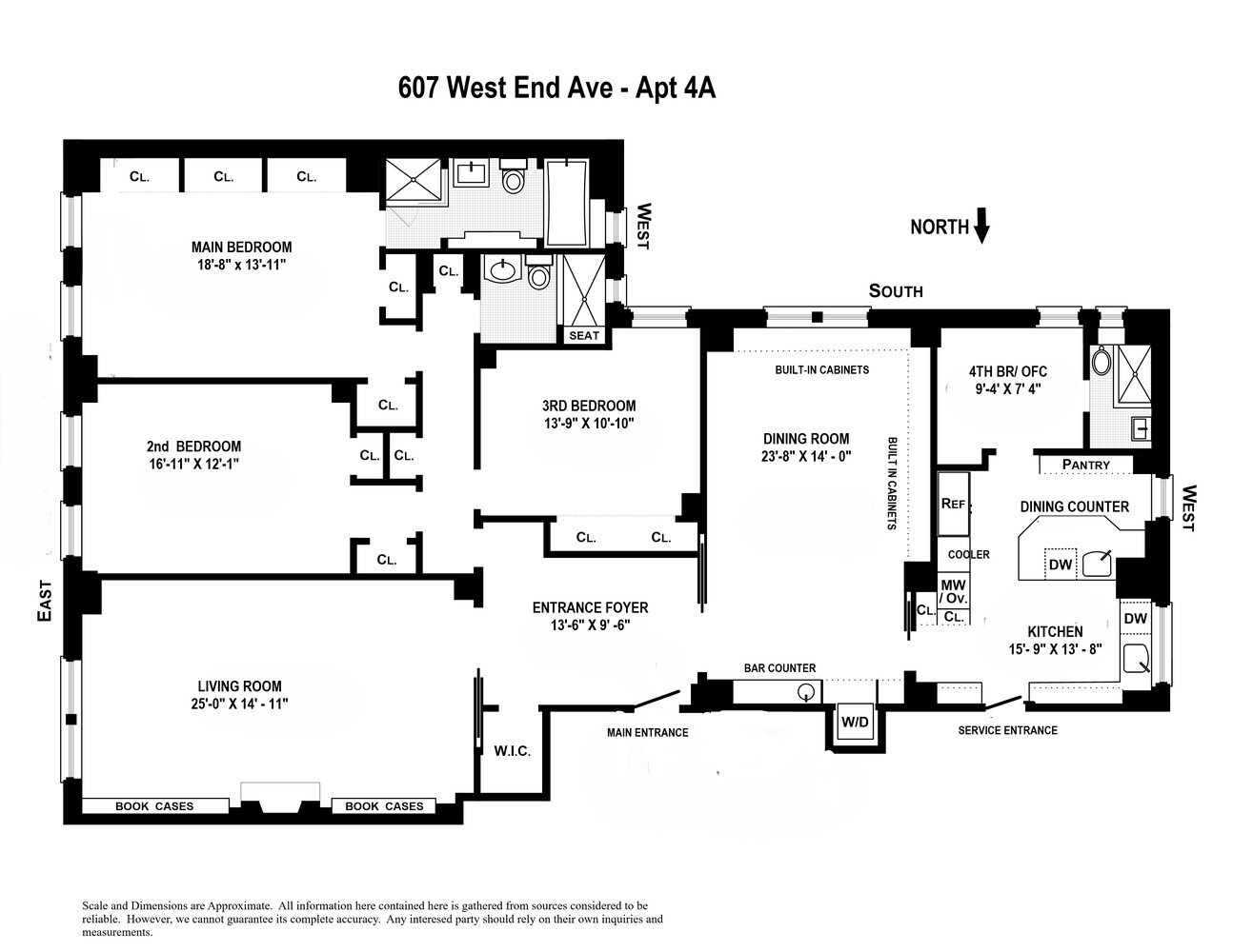 #2 photo, 607 W END Avenue, Upper West Side , NY 10024