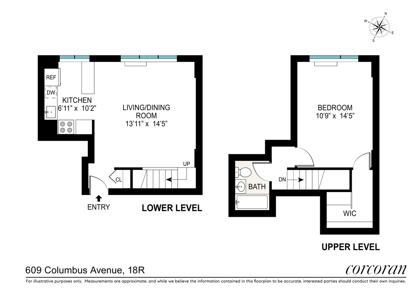 #2 photo, 609 COLUMBUS Avenue, مانهاتن Upper West Side , NY 10024