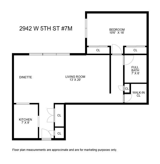 #12 photo, 2942 W 5th St, #7M, Бруклин ‖ Brighton Beach , NY 11224