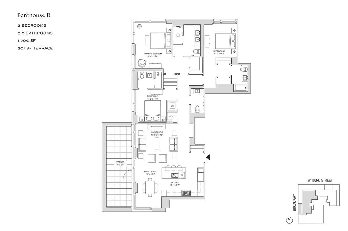 #2 photo, 218 W 103RD Street, מנהטן Manhattan Valley , NY 10025