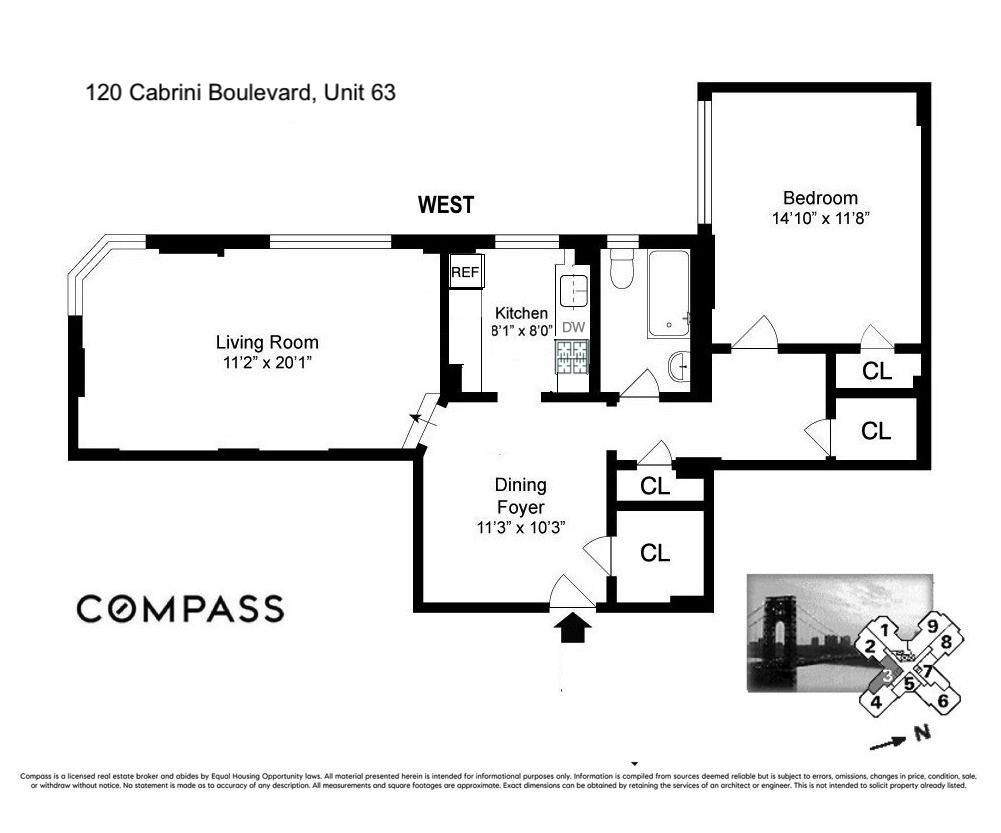 #2 photo, 120 Cabrini Boulevard, Манхэттен ‖ Hudson Heights , NY 10033