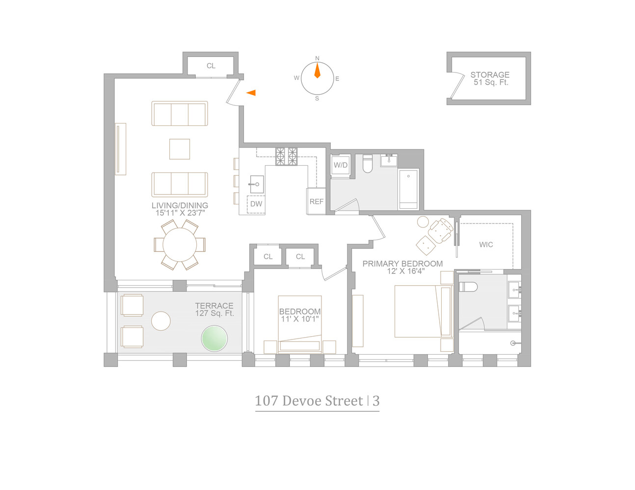 #2 photo, 109 DEVOE Street, Williamsburg , NY 11211