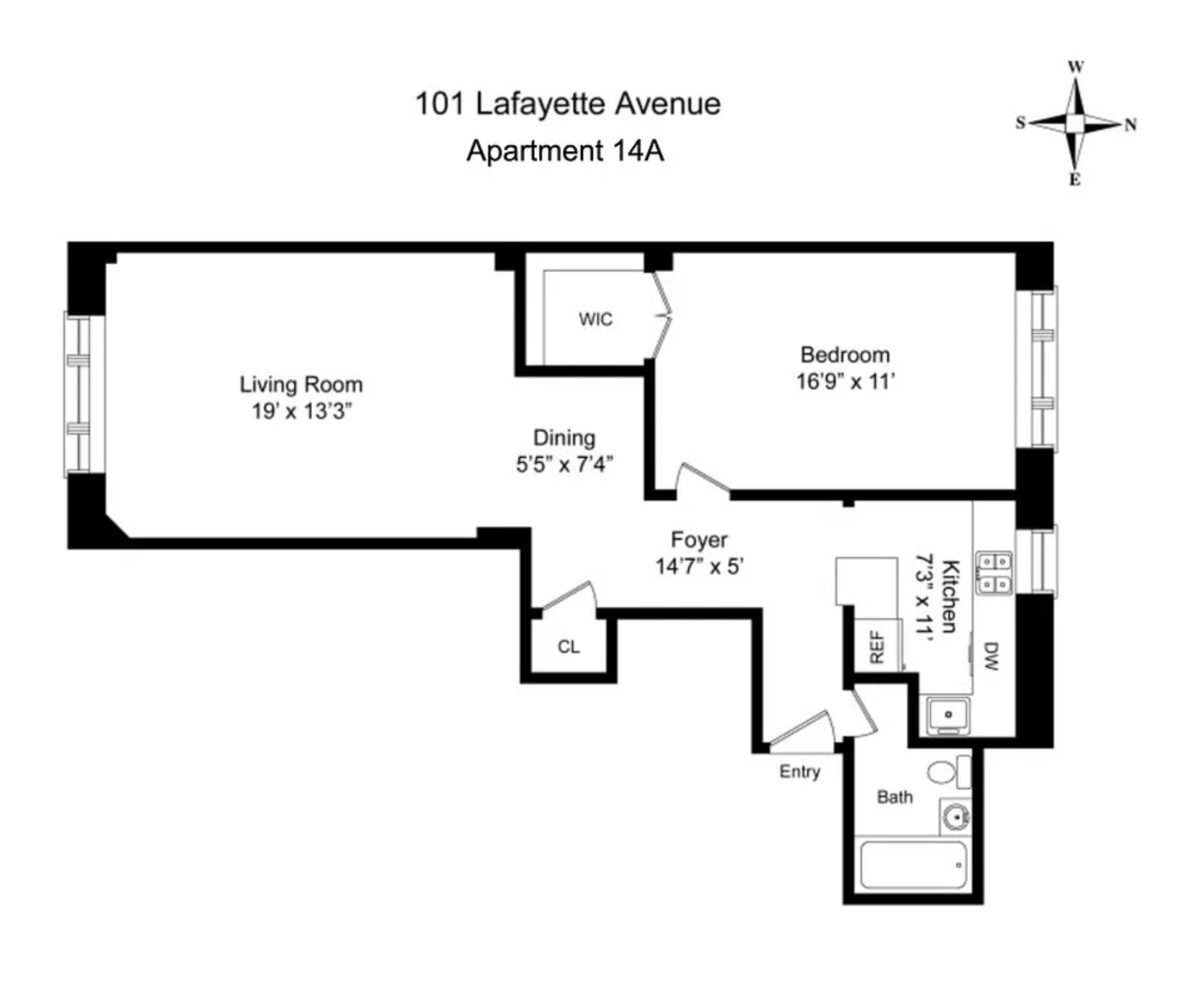 #2 photo, 101 LAFAYETTE Avenue, ब्रुकलीन Fort Greene , NY 11217