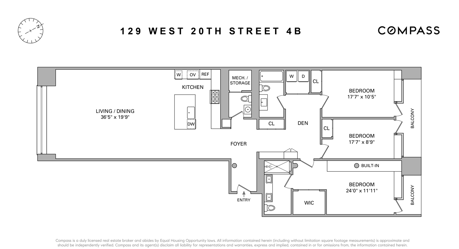 #2 photo, 129 W 20th Street, 曼哈顿 Chelsea , NY 10011