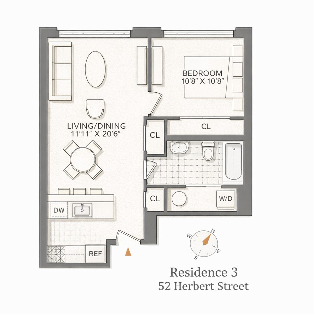 #2 photo, 52 HERBERT Street, 브루클린 Williamsburg , NY 11222