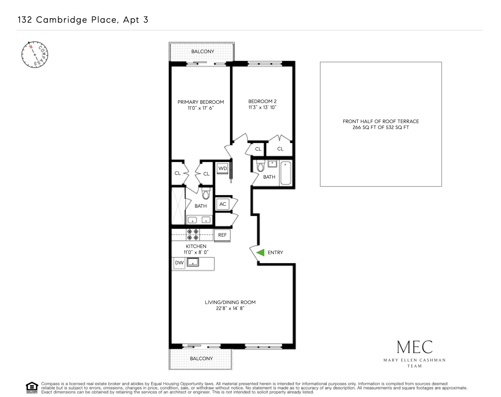 #2 photo, 132 Cambridge Place, Clinton Hill , NY 11238