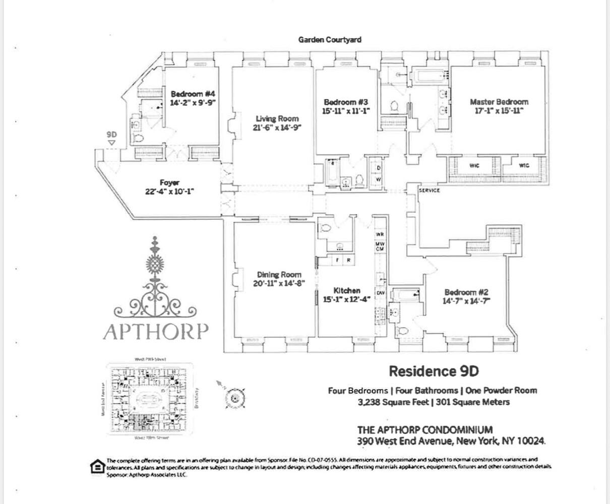 #2 photo, 390 W END Avenue, मैनहटन Upper West Side , NY 10024