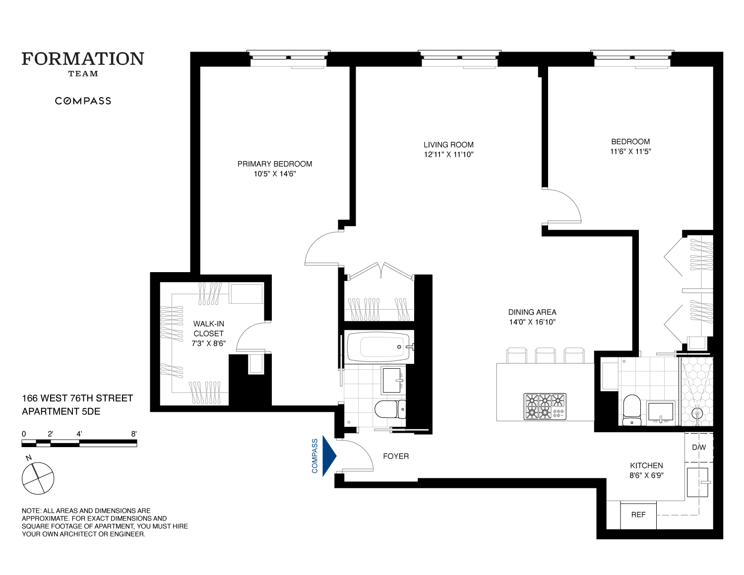 #2 photo, 166 W 76th Street, מנהטן Upper West Side , NY 10023