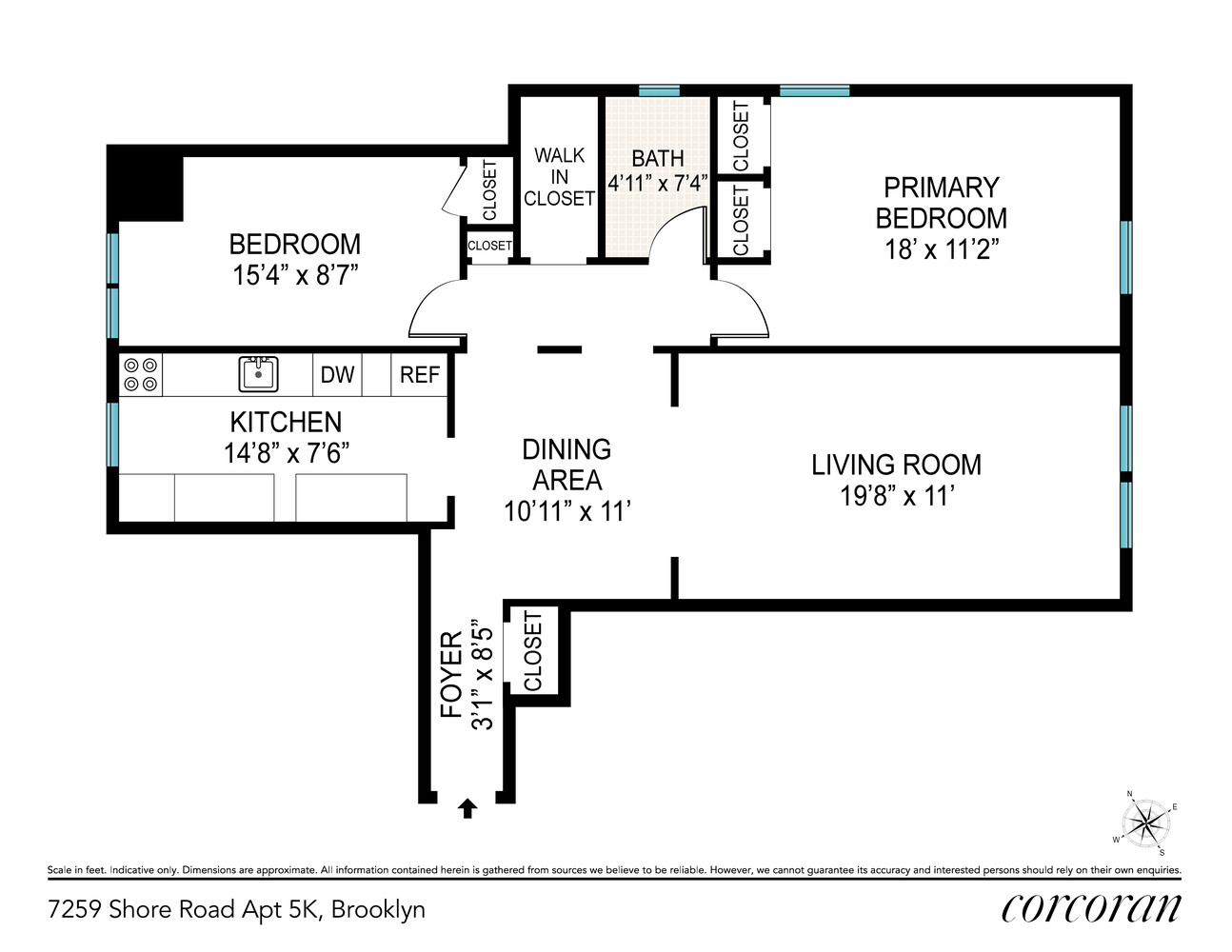 #2 photo, 7259 SHORE Road, הברונקס Bay Ridge , NY 11209