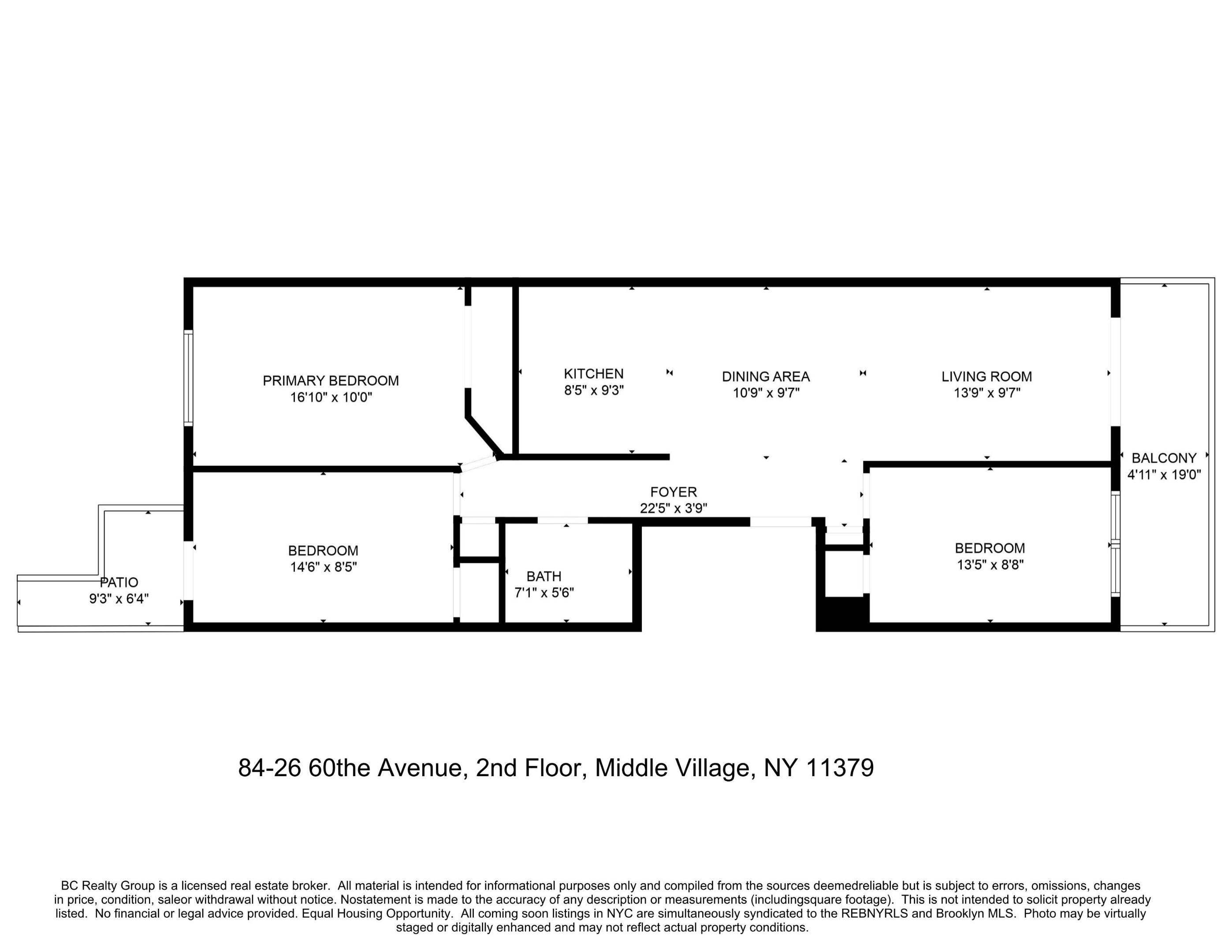 #2 photo, 84-26 60th Avenue, Куинс ‖ Middle Village , NY 11379