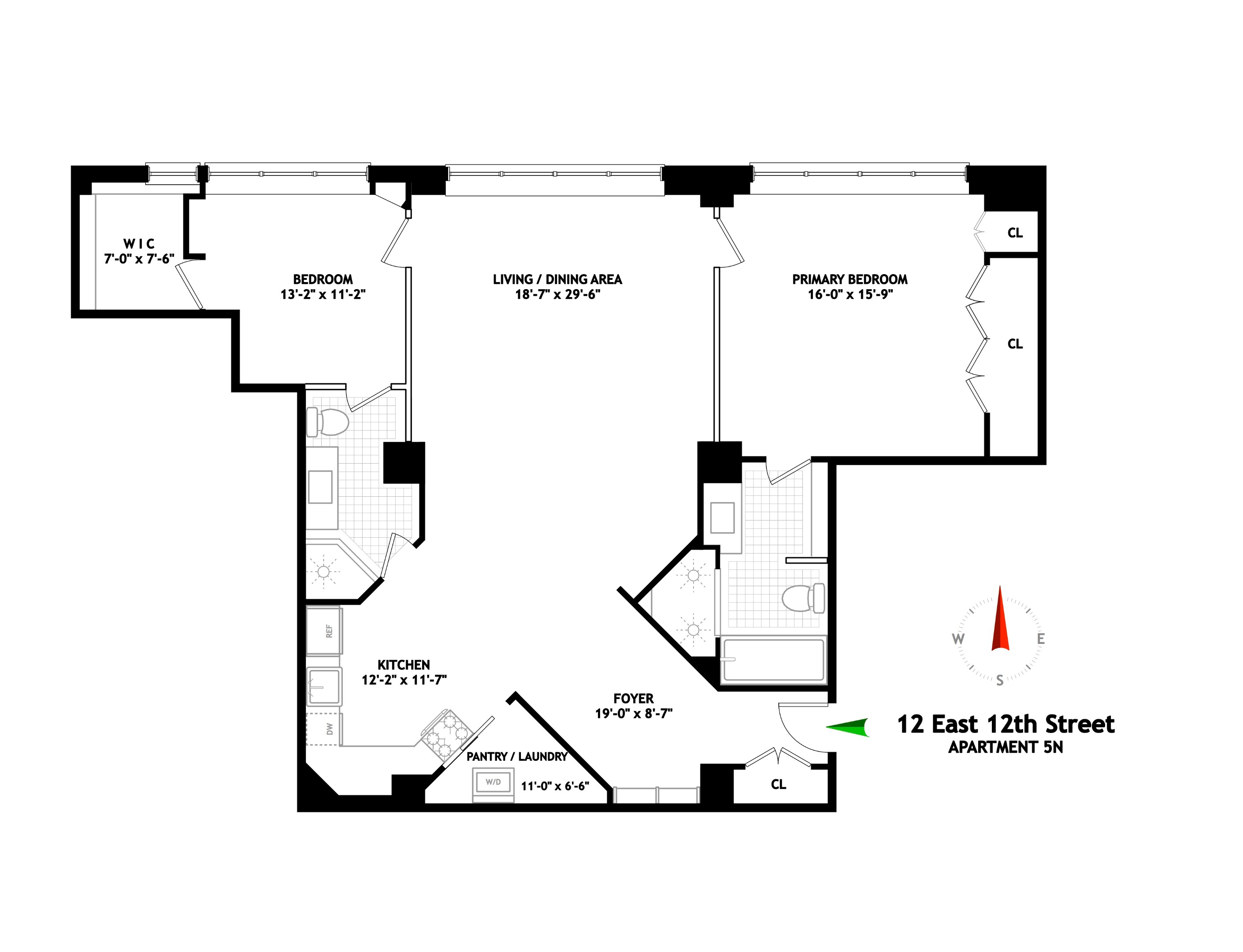 #2 photo, 12 E 12th Street, Greenwich Village , NY 10003