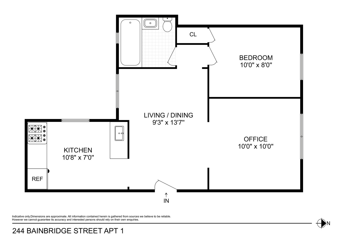 #1 photo, 244 BAINBRIDGE Street, 브루클린 Stuyvesant Heights , NY 11233