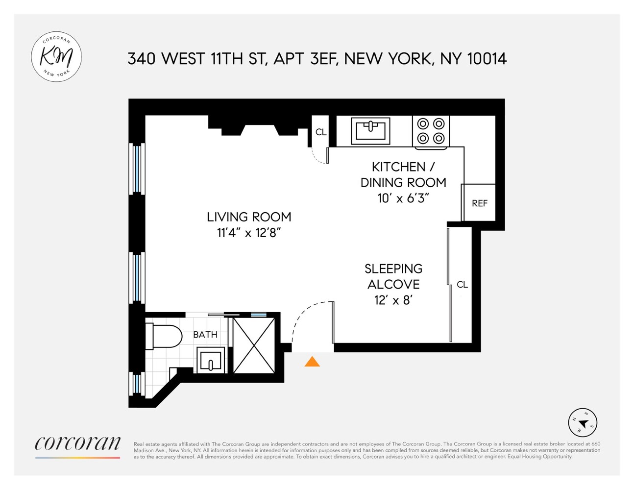 #3 photo, 340 W 11TH Street, מנהטן West Village , NY 10014