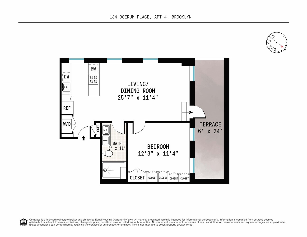 #2 photo, 134 BOERUM Place, Cobble Hill , NY 11201